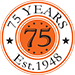 Small 75 year anniversary icon for McKenzie Paint